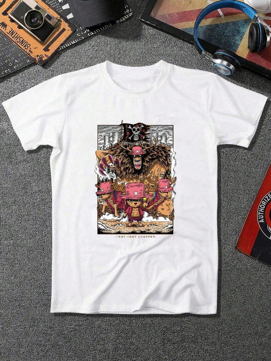 Playera Anime - Blanco - Ver 1