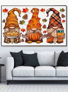 New 5d Diamond Painting Diy Diamond Embroidery Kit With Numbers - Brown - View 4