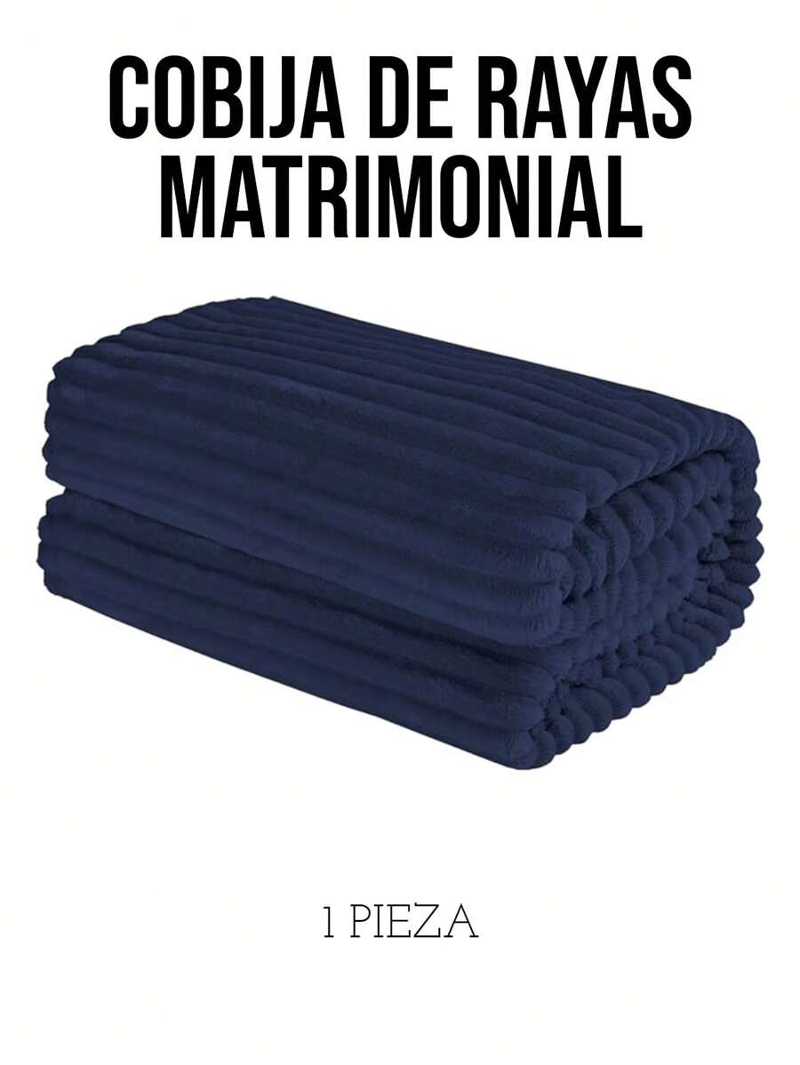 Bluelander Cobija Matrimonial de RAYAS: Suave, Ligera y Caliente.