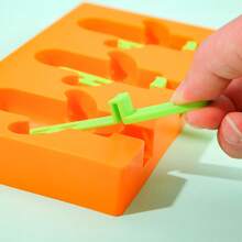 1pc Creative Cactus Shape Popsicle Mold Made Of Pp Material - Multicolor - View 6