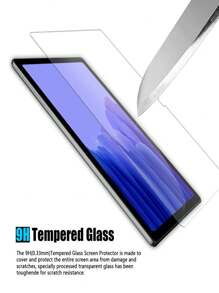2 Kính Cường Lực Tương Thích Với Samsung Galaxy Tab A A7 A8 S2 S3 S4 S5e S6 Lite S7 SE 8.0 9.7 10.1 10.4 10.5 11 12.4 Miếng Dán Bảo Vệ Màn Hình - Trong sáng - Xem 7