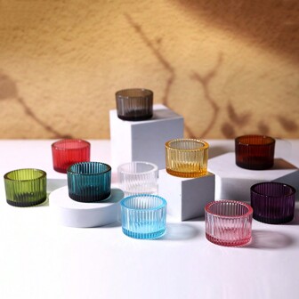 رمضان زينة رمضان زجاجة شمعة بطراز عمودي نوردي رومانسي لعشاء البحر الأبيض المتوسط، قطعة واحدة لديكور المنزل وطقطقته، وردي جميل مناسب لجميع المناسبات: هالوين، خريف، عيد الميلاد، شتاء، أعياد، ديكور الغرفة، هدايا