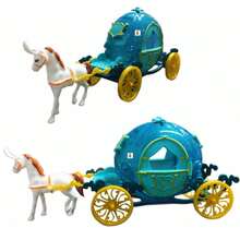 Carruaje Muñecas Princesas De Juguete Dream Garden 23x10cm - Rosa - Ver 4