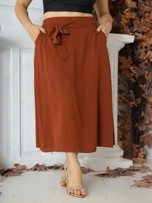 Women Skirts - Burdeos - Ver 2
