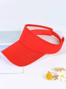 1 Pezzo Cappello Da Golf Unisex Resistente Ai Raggi Uv, Alla Moda, Nuovo, Adatto Per Vacanze In Spiaggia, Protezione Solare, Traspirante, Con Top In Rete, Per Attività All'aperto E Uso Quotidiano