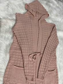 Women Cardigans - 淺粉色 - 查看 2