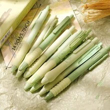 悅延高端簡約圆珠筆-6支裝 - 綠色 - 查看 8