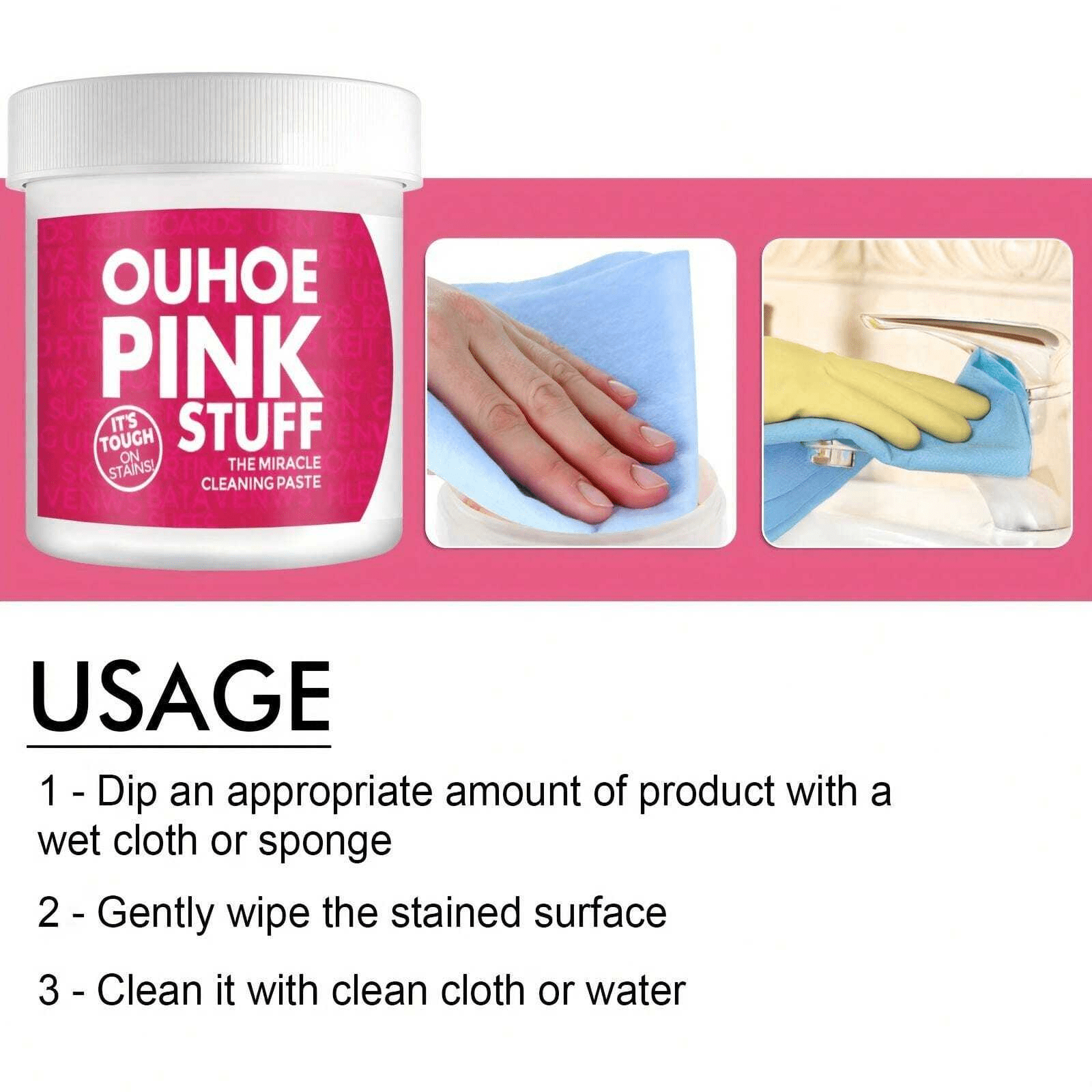 MultiPurpose Cleaning Paste For Home, Mildly Removes Heavy Oil Stains