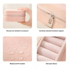 Personalisierte Damen maßgeschneiderte Light Luxury Diamond Letter Schmuckschatulle, modische personalisierte Leder Schmuck Aufbwahrungsbox, ein perfektes Geschenk für Mutter am Muttertag, Freundinnen und Jahrestage