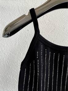 Top ajustable de brillos - Negro - Ver 3