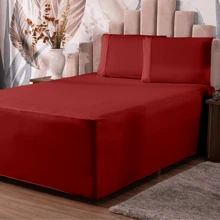 Sheet Sets With Pillowcases - Đỏ - Xem 3