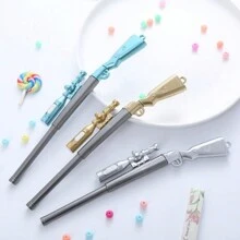 3 Creative Sniper Rifle Shaped Neutral Pens Cute Stationery Office Supplies Signature Pens For Students - Multicolor - View 1