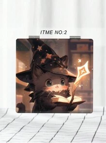 1 Miếng Có thể mang đi Và Gấp lại Gương trang điểm Đối với Thú cưng Người yêu , Nhẹ Và Thuận tiện - Nhiều màu - Xem 22