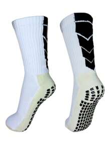 Men Sports Socks - Đen và trắng - Xem 2