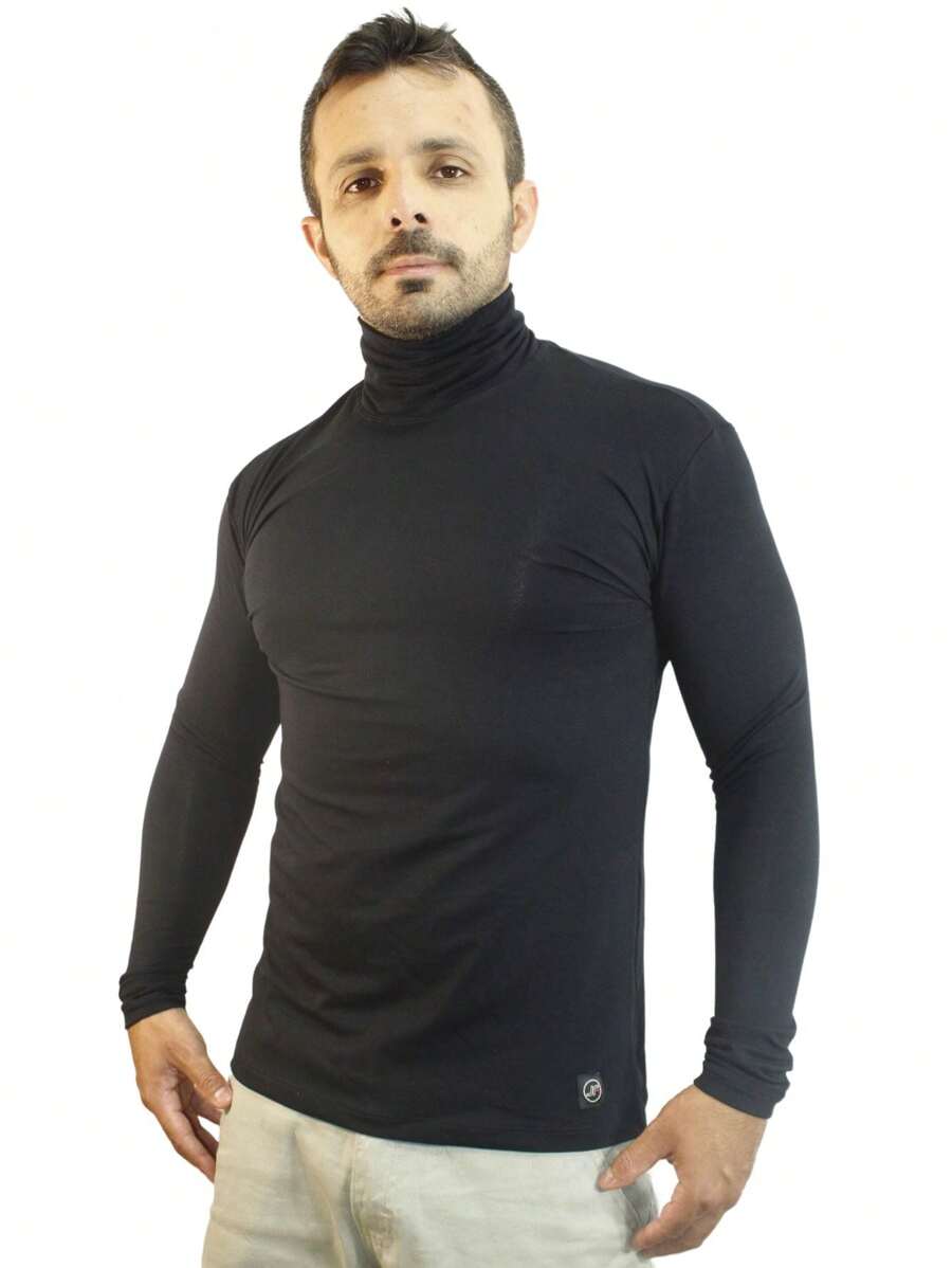 Men T-Shirts - 黑色 - 查看 1