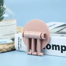 Space-Saving 3-Hook Storage Brackets And Keychain Racks: Easy Wall-Mounted Lockers With A Modern Style For Kitchens And Bathrooms - Multicolor - View 5