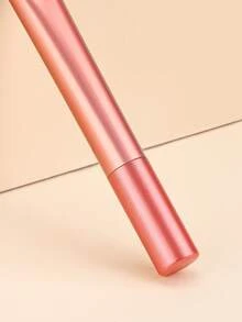 1支大號橙色腮紅掃/修容掃,適用於臉部輪廓和化妝用途,攜帶方便 - 橘色 - 查看 4