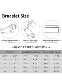 1 pièce de luxe légère Bracelet breloque de bracelet os de serpent ciel étoilé étincelant saphir boucle. Modèle 1:1 parfait, cadeau de la Saint-Valentin idéal pour les femmes, maman, mère, Fête des Mères