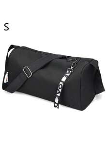 Bolsa de deporte tipo bolso de gimnasio, bolso bandolera de viaje ligero, bolso de fin de semana con compartimento para zapatos, bolso de playa para accesorios de verano y vacaciones, organizador de viaje, bolsa de hospital, accesorios de viaje para campamento, bolsa para la escuela, accesorios escolares - Multicolor - Ver 6