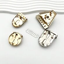Metal Buckle Wallet Thumb Fastener Lock Metal Buckle Suitable For DIY Bag Wallet Replacement Essential Multifunctional Accessories Bag Hardware Accessories - Multicolor - View 7