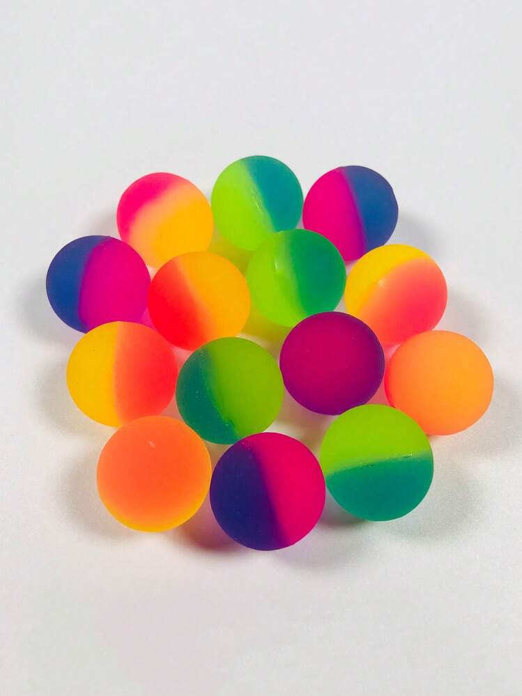 10/20 Bóng Nảy Cao Su Đàn Hồi Nhiều Màu Sắc Dùng Cho Túi Dự Tiệc, Bóng Thể Thao, Bóng Đồ Chơi Tập Tay, Món Quà Nhỏ Sáng Tạo, Giải Thưởng Lớp Học, Trang Trí Tiệc, Màu Ngẫu Nhiên - Nhiều màu - Xem 4