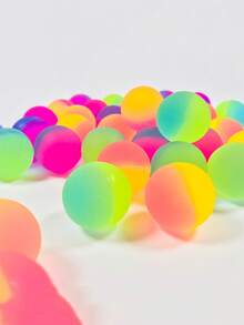 10入組/20入組彩色彈力橡膠彈球，派對禮物袋填充物，運動用球，手部訓練玩具球，創意小禮物，課堂獎品，派對裝飾，隨機顏色 - 彩色 - 查看 3