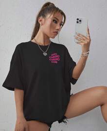 Camiseta Academia Moda Fitness Treino Anti Cardio Maromba Streetwear Gym - Preto - Visão 4