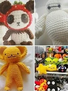 50件/套DIY娃娃眼球黑眼圈塑料玩具工艺品用品缝纫制作工艺品材料DIY服装缝纫面料 - 黑色 - 查看 5