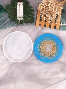 SikeSike 4pcs Clay Mold Set, Epoxy Resin Molds For DIY Resin Coasters, Bowls, Candle Holders, Home Decor - White - View 3