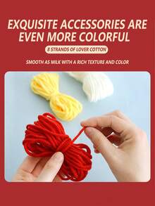 Punch Needle Embroidery Diy Material Kit For Handmade Embroidery, Decoration - Multicolor - View 4