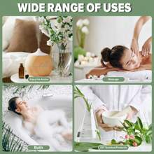 PHATOIL 9pcs Tinh dầu Bộ Có hương thơm Đối với Xà bông , Nến Làm , Premium Tinh dầu Đối với Máy khuếch tán , Máy giữ ẩm , Mát xa , Tắm Ngủ , Nhài , huynh diệp , Tinh dầu thơm , Bạc hà , Gỗ đàn hương , , vui tươi trái cam , Hoa hồng - 01-BỘ - Xem 7