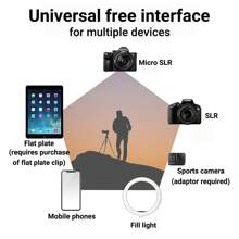 3110 3120 Tripod Stand For Phone And Camera Adjustable Aluminium Alloy Tripod Stand Holder For Mobile Phones & Camera,Photo/Video Sho - 3120 - View 7