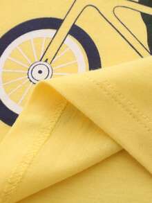 Tops con trai lớn Hoạt hình Giải trí - Màu vàng - Xem 6