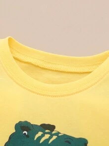 Tops con trai lớn Hoạt hình Giải trí - Màu vàng - Xem 3