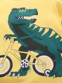 Tops con trai lớn Hoạt hình Giải trí - Màu vàng - Xem 5