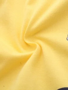 Tops con trai lớn Hoạt hình Giải trí - Màu vàng - Xem 7
