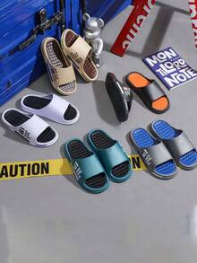 Men Flip Flops & Slides - White - View 3