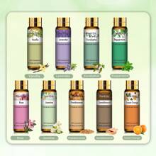 PHATOIL 9pcs Tinh dầu Bộ Có hương thơm Đối với Xà bông , Nến Làm , Premium Tinh dầu Đối với Máy khuếch tán , Máy giữ ẩm , Mát xa , Tắm Ngủ , Nhài , huynh diệp , Tinh dầu thơm , Bạc hà , Gỗ đàn hương , , vui tươi trái cam , Hoa hồng - 01-BỘ - Xem 3