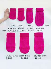 1件萬聖節寵物毛衣