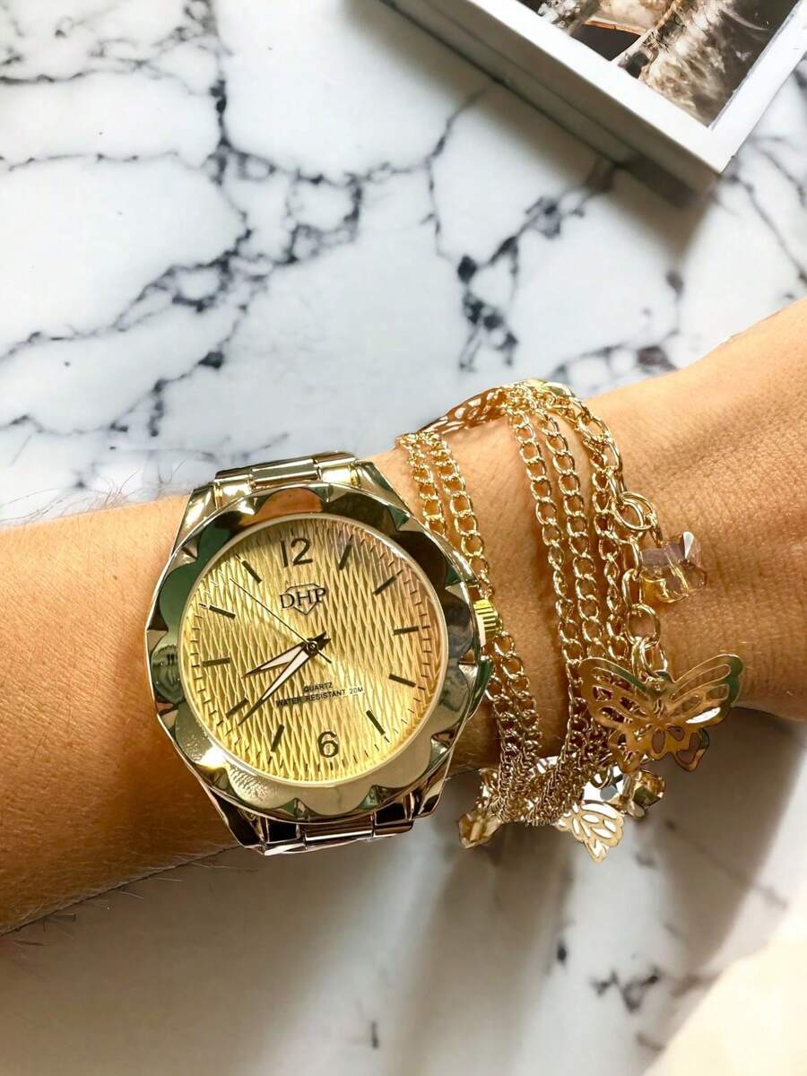 Women's Quartz Watches - 金色 - 查看 1
