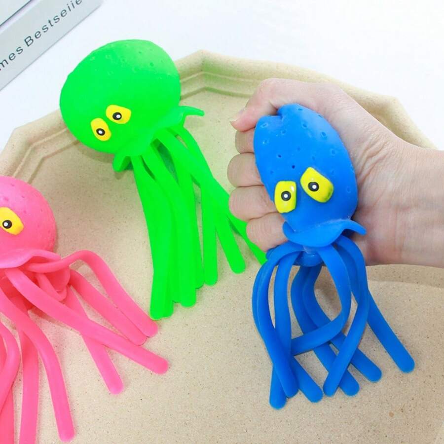 Octopus Water Play Stress Relief Toy - Multicolor - View 1