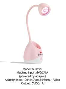 1pc YOKEFELLOW UV LED Rechargeable Wireless Nail Lamp With Touch Switch Function For Dryer Gel Polish Nail Salon Tools - Pink - View 8