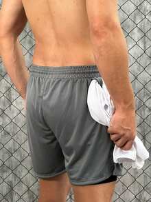 Men Shorts - 白色 - 查看 7