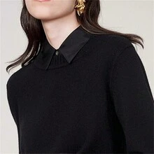 1入可卸式彼得潘衣領上衣半衣領假領子,適合作為女性禮物 - 彩色 - 查看 5