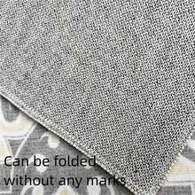 1pc Long Hallway Living Room Rug Imitation Cashmere Rug, Non-Slip Mat For Entrance, Water Absorption, Machine Washable - Multicolor - View 11