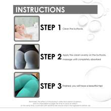 Creme De Levantamento De Bumbum Ouhoe, Embelezamento De Glúteos, Embelezamento De Nádegas Pêssego, Firmeza Em Forma De S, Massagem Hidratante, Cuidado Para Emagrecimento De Glúteo - Branco - Visão 8