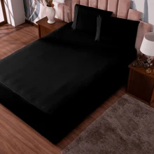 Sheet Sets With Pillowcases - 黑色 - 查看 1