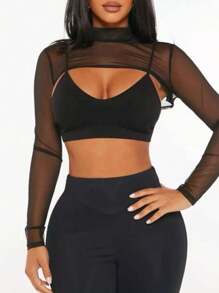 Women Tops - màu đen - Xem 2