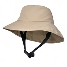 1 Pieza Sombrero De Ala Dura Para Hombre Para Playa, Surf, Uso Diario, Con Estilo, Transpirable Y Protector Solar - Multicolor - Ver 8