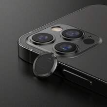 3 CÁI 2 CÁI Kim loại Bảo vệ ống kính máy ảnh đơn Tương thích với IPhone 11 12mini 11Promax 13 14 15Pro Max 14Plus 13Pro 15Pro 14Pro I15 Phụ kiện nắp ống kính thủy tinh - Màu xanh lam - Xem 8